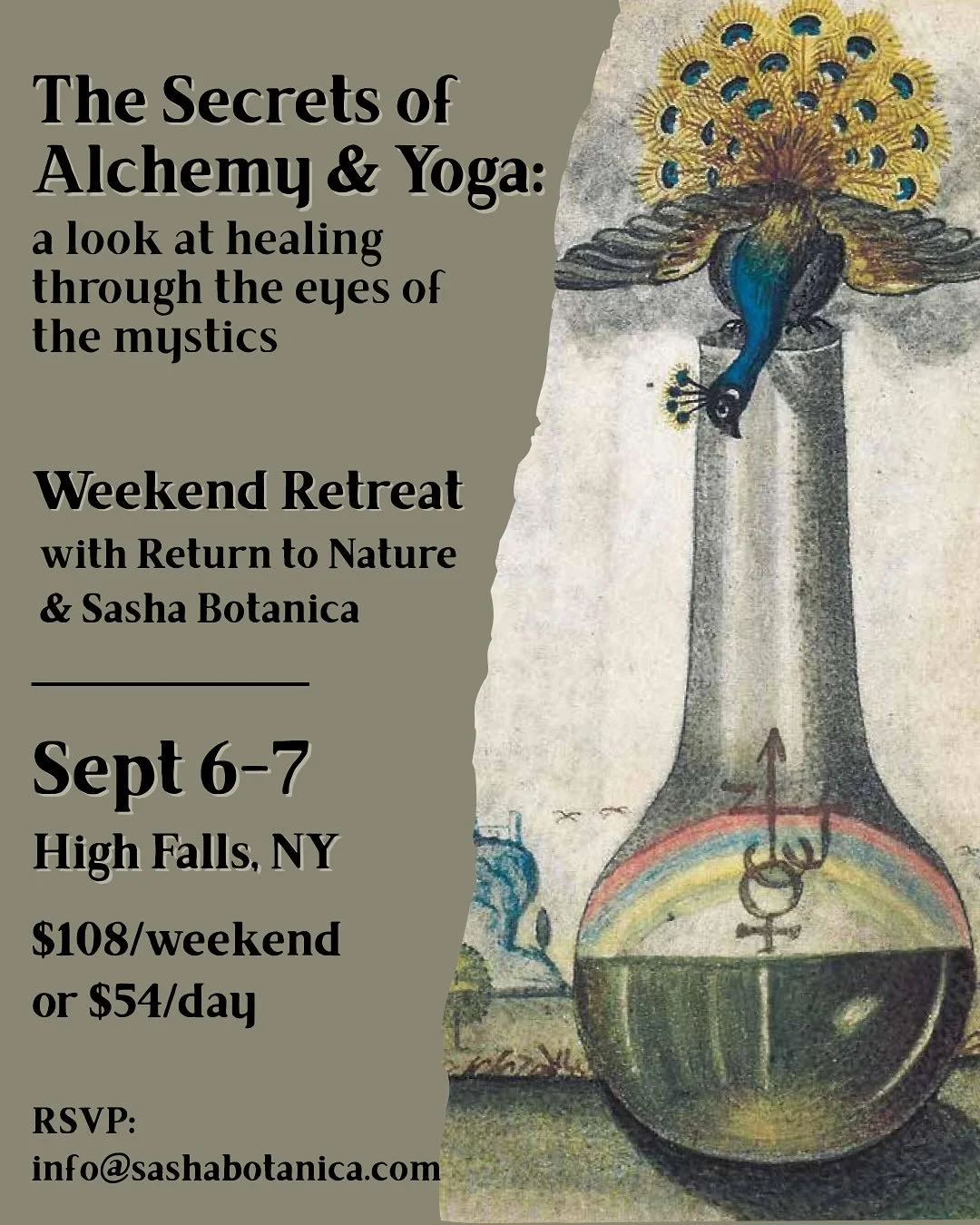The Secrets of Alchemy and Yoga: a look at healing through the eyes of the mystics 

Since the origin of our human history and culture, healing arose as an intuitive, constitutional practice guided by direct relationship with the land. Our ancestors 