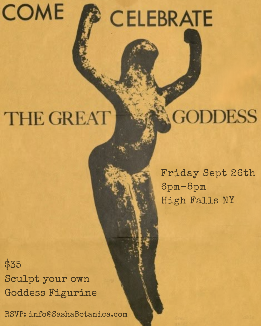 Sculpting the Sacred - Friday September 26th