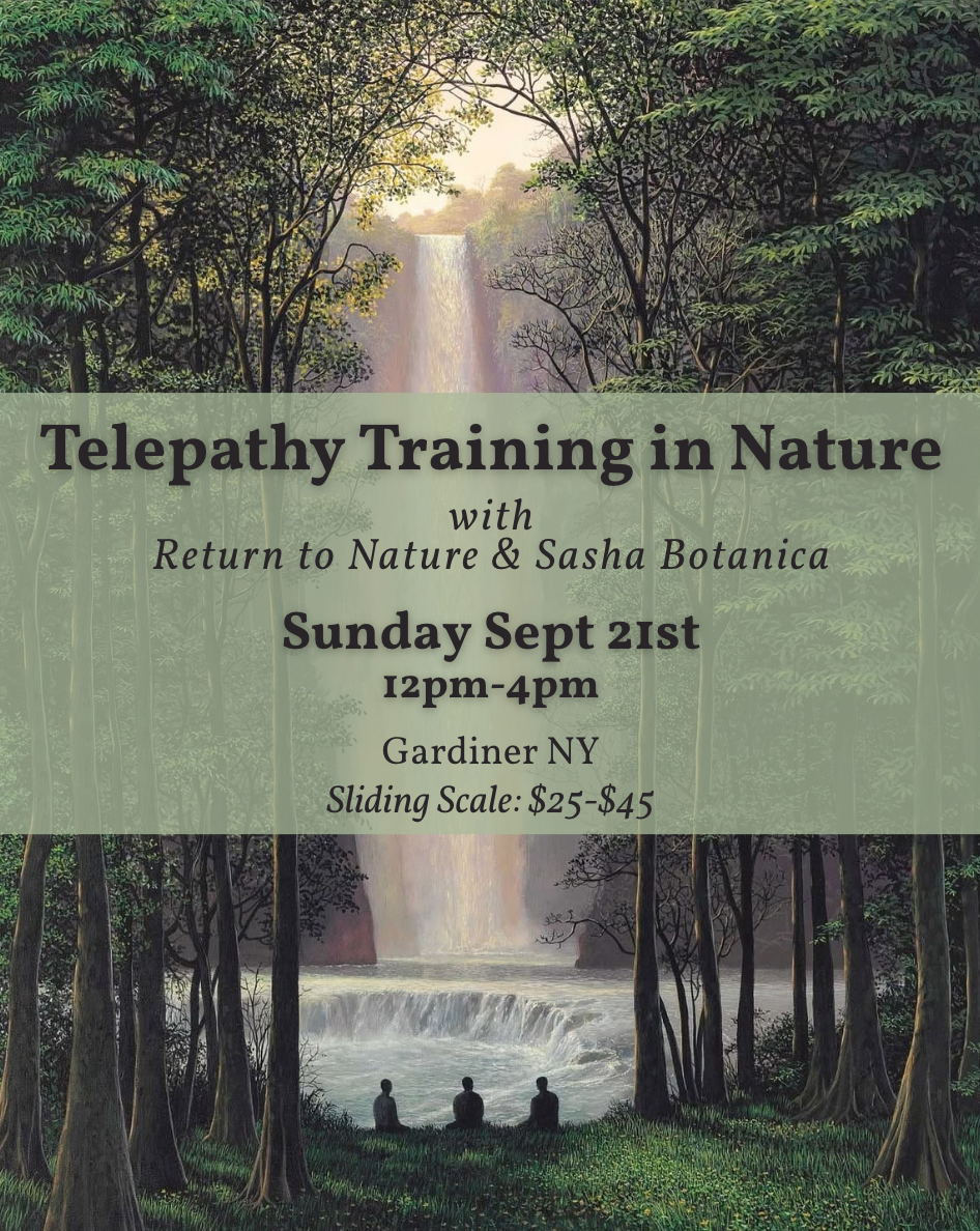 Telepathy Training in Nature Workshop