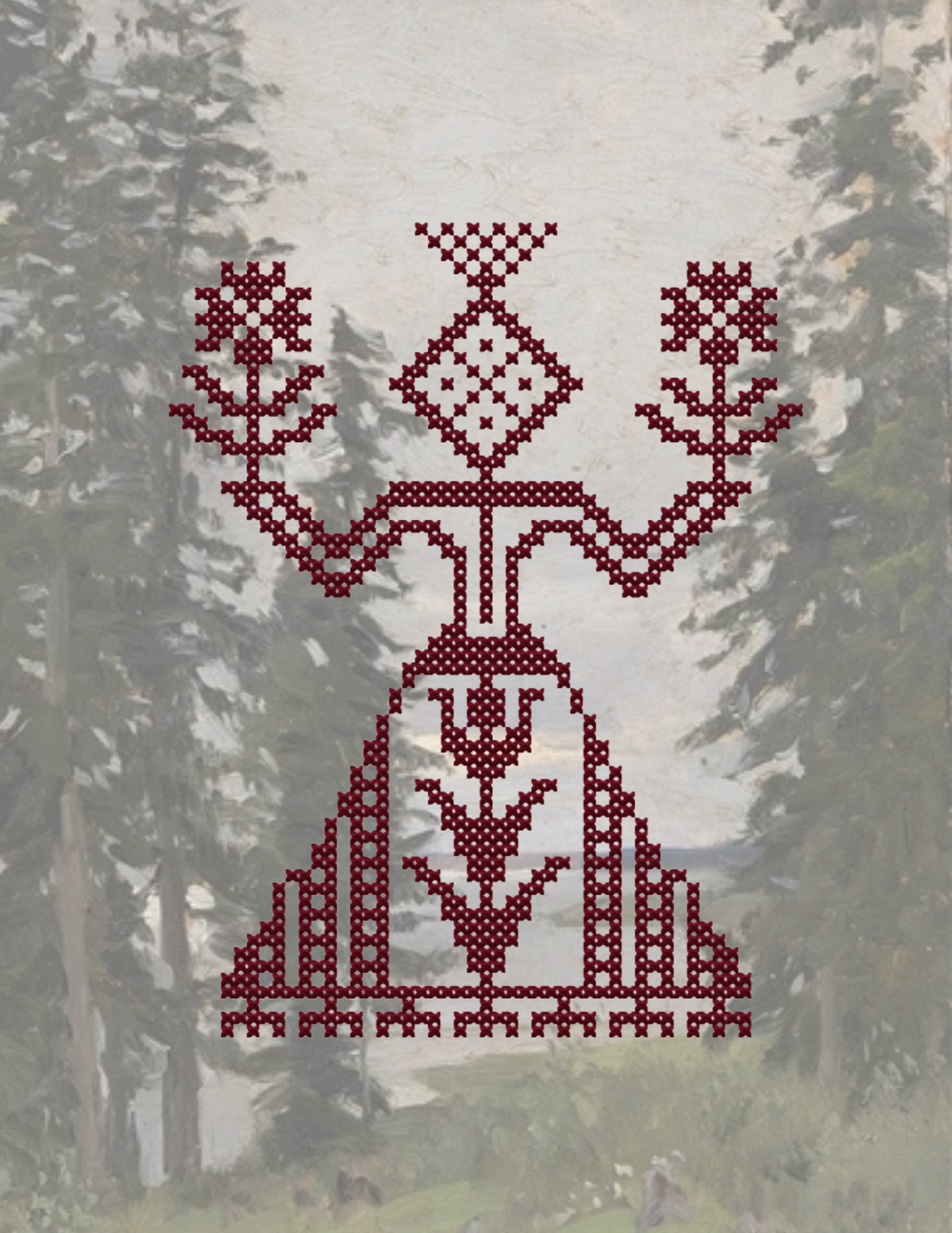 Mokosh - Mother Earth Cross Stitch Pattern PDF