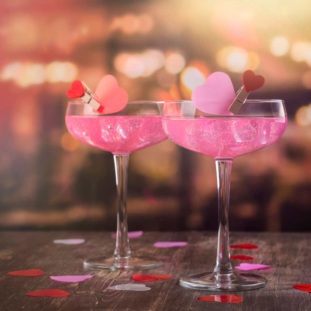 valentines day cocktail