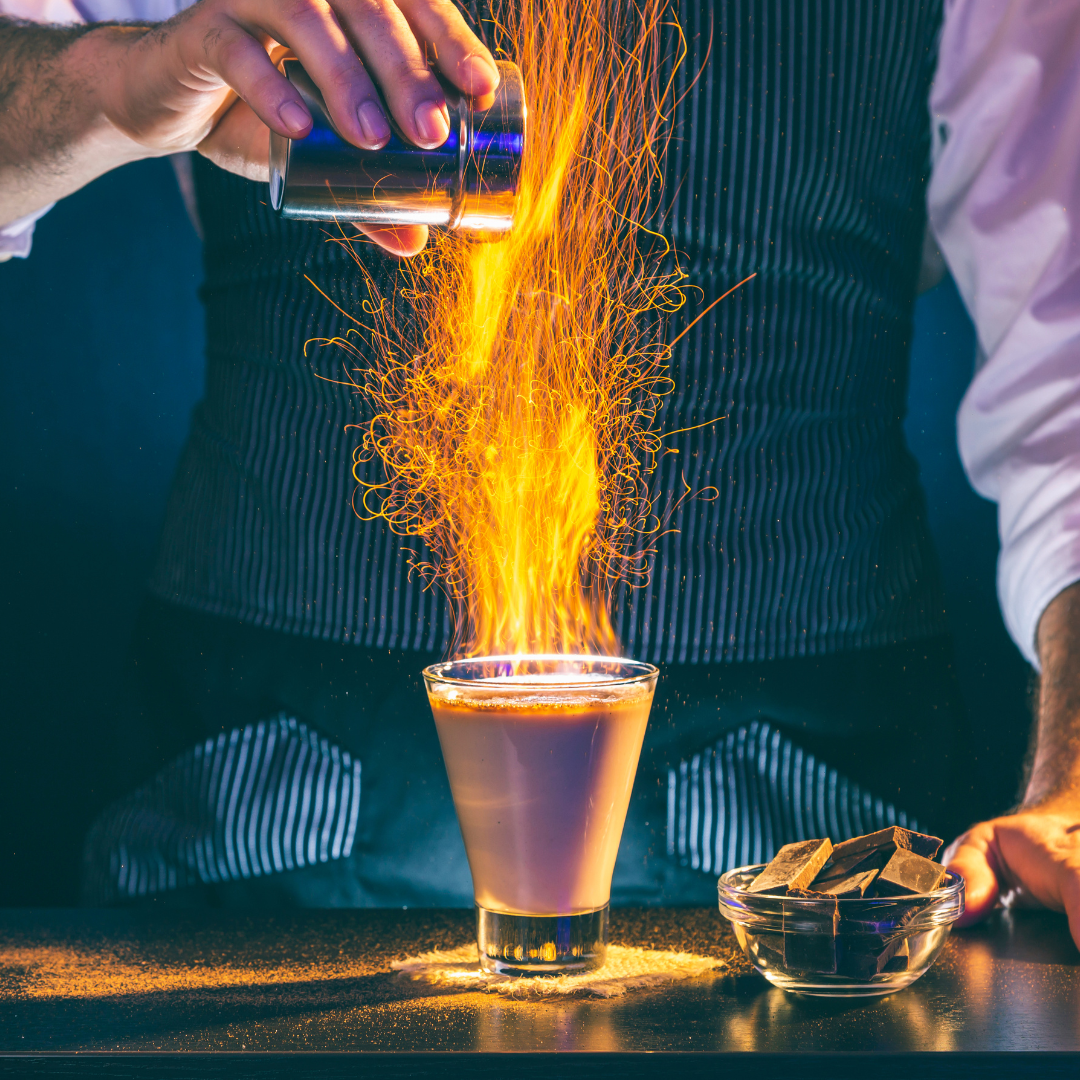 How to Make Flaming Cocktails without Alcohol — Jomo Club