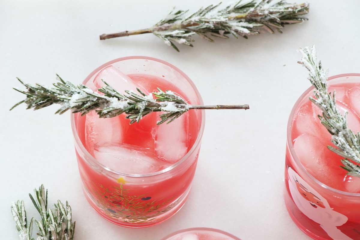 FESTIVE COCKTAIL GARNISHES