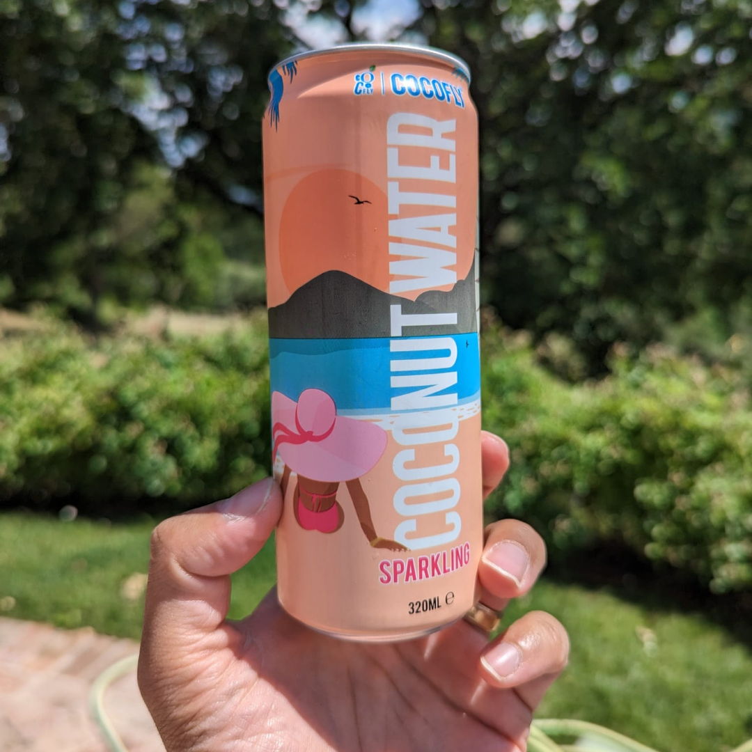 sparkling coconut water