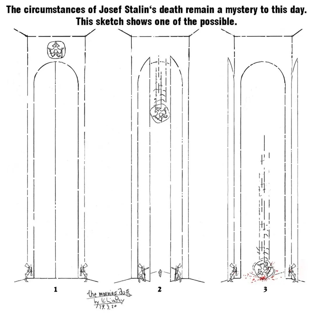 #mysteriousdeath #stalin #josifstalin #whomthebellrings #wishfullthinking #letushope #putin #putinfirst #kriegsverbrechen #putinsynstalina #satire #satyrapolityczna #stalinsynputin #stalinism #warcrime #przestepcawojenny #kriegsverbrecher