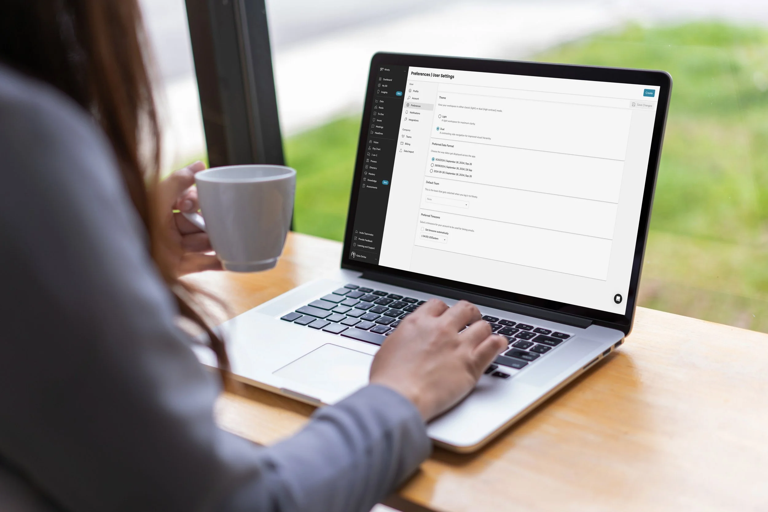 Ninety.io Global Navigation Refactor