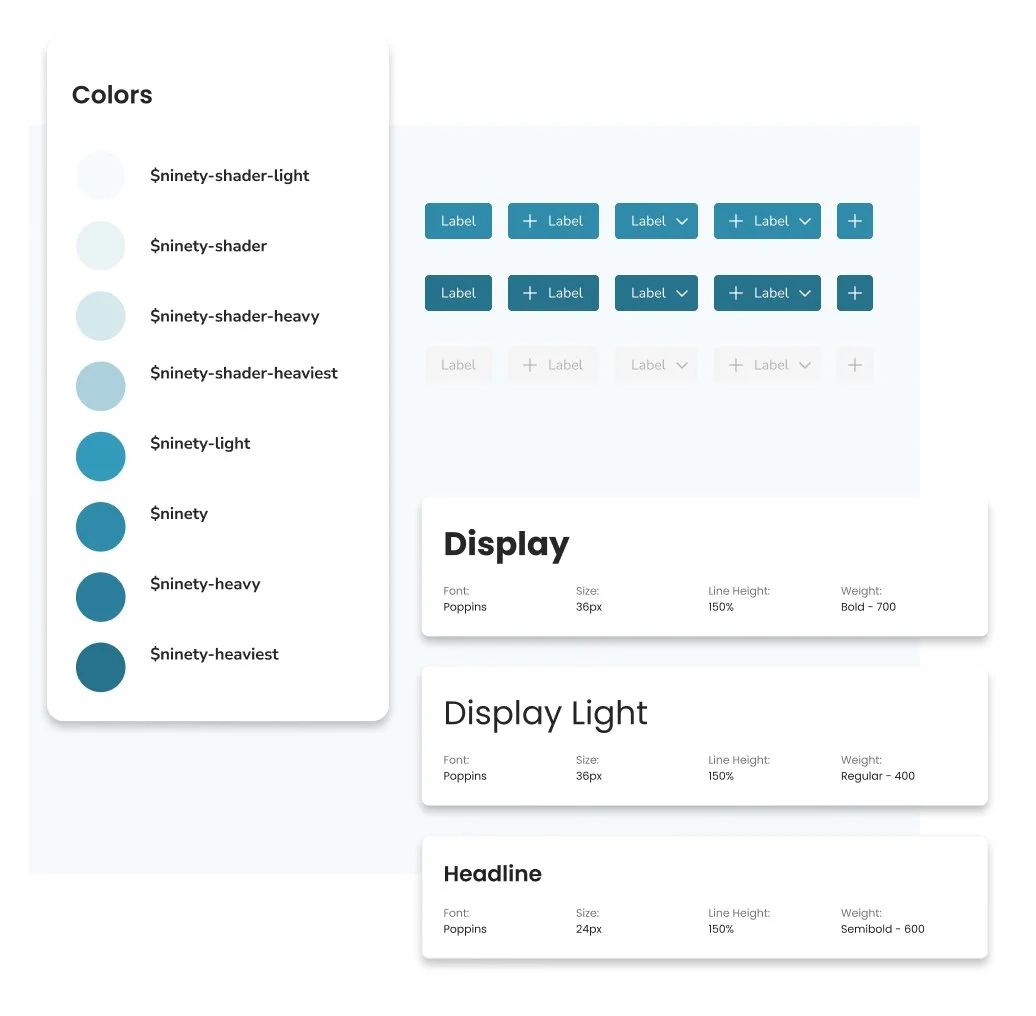 Ninety Design System: Terra
