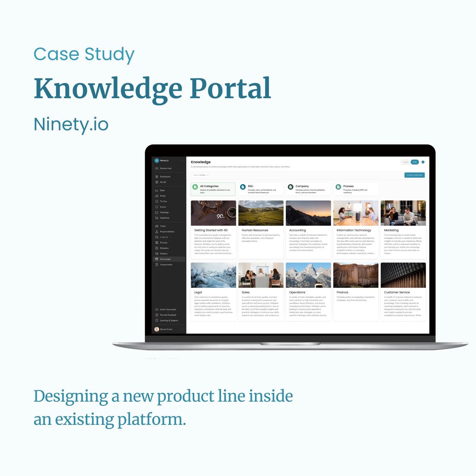 Ninety.io Knowledge Portal & AI