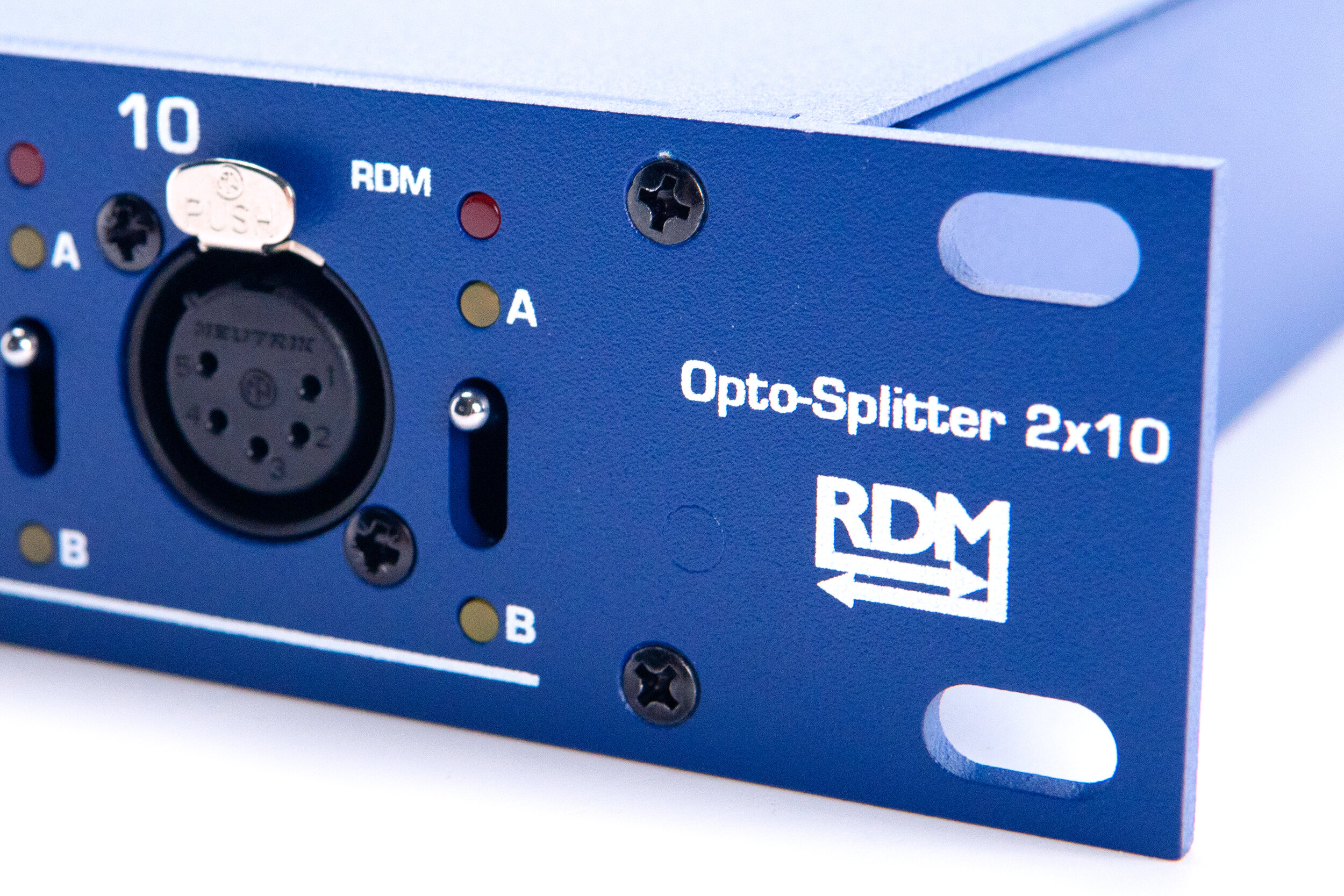PWREP Rack Mount Opto Splitter - DMX-RDM Repeaters with Merging