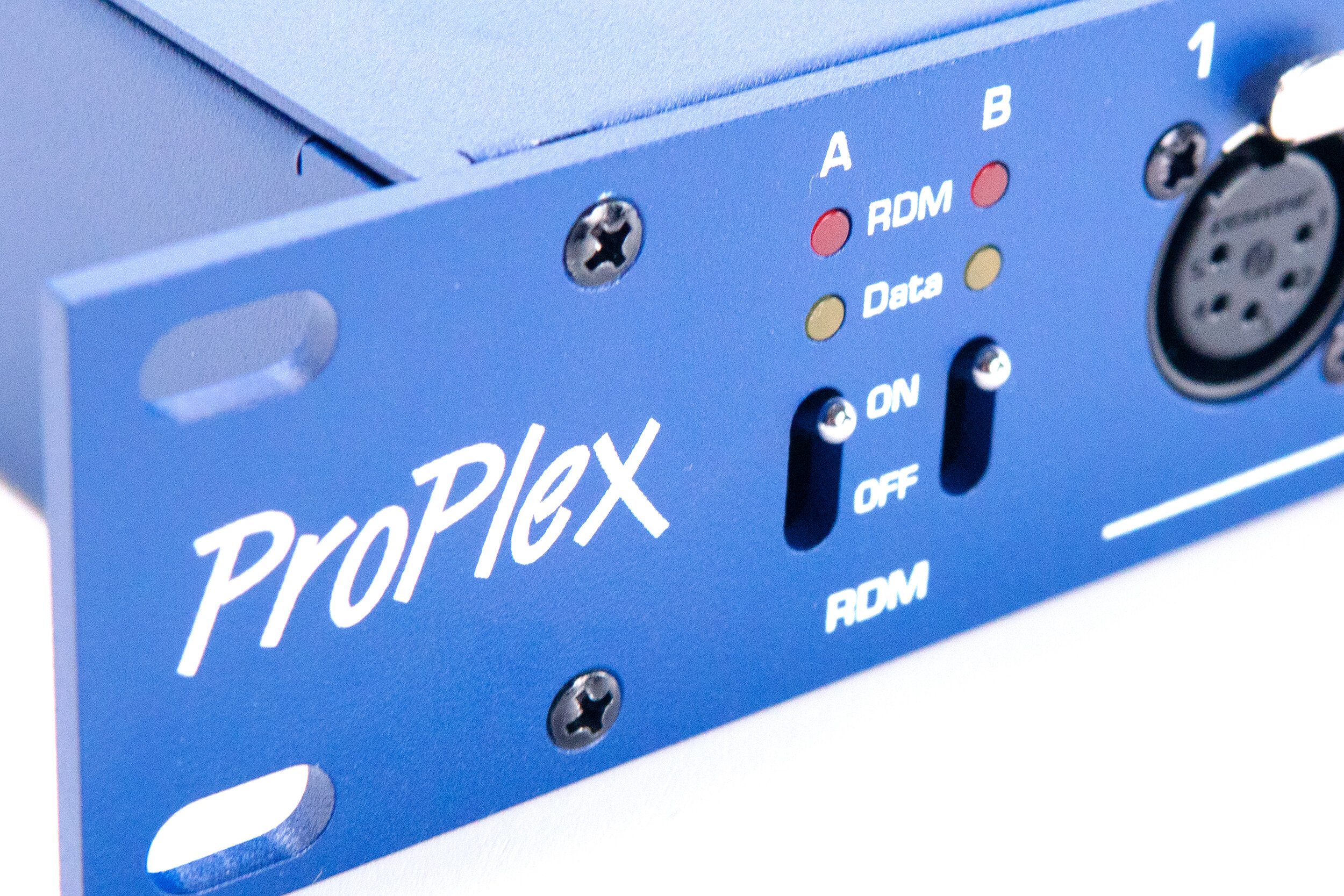 PWREP Rack Mount Opto Splitter - DMX-RDM Repeaters with Merging
