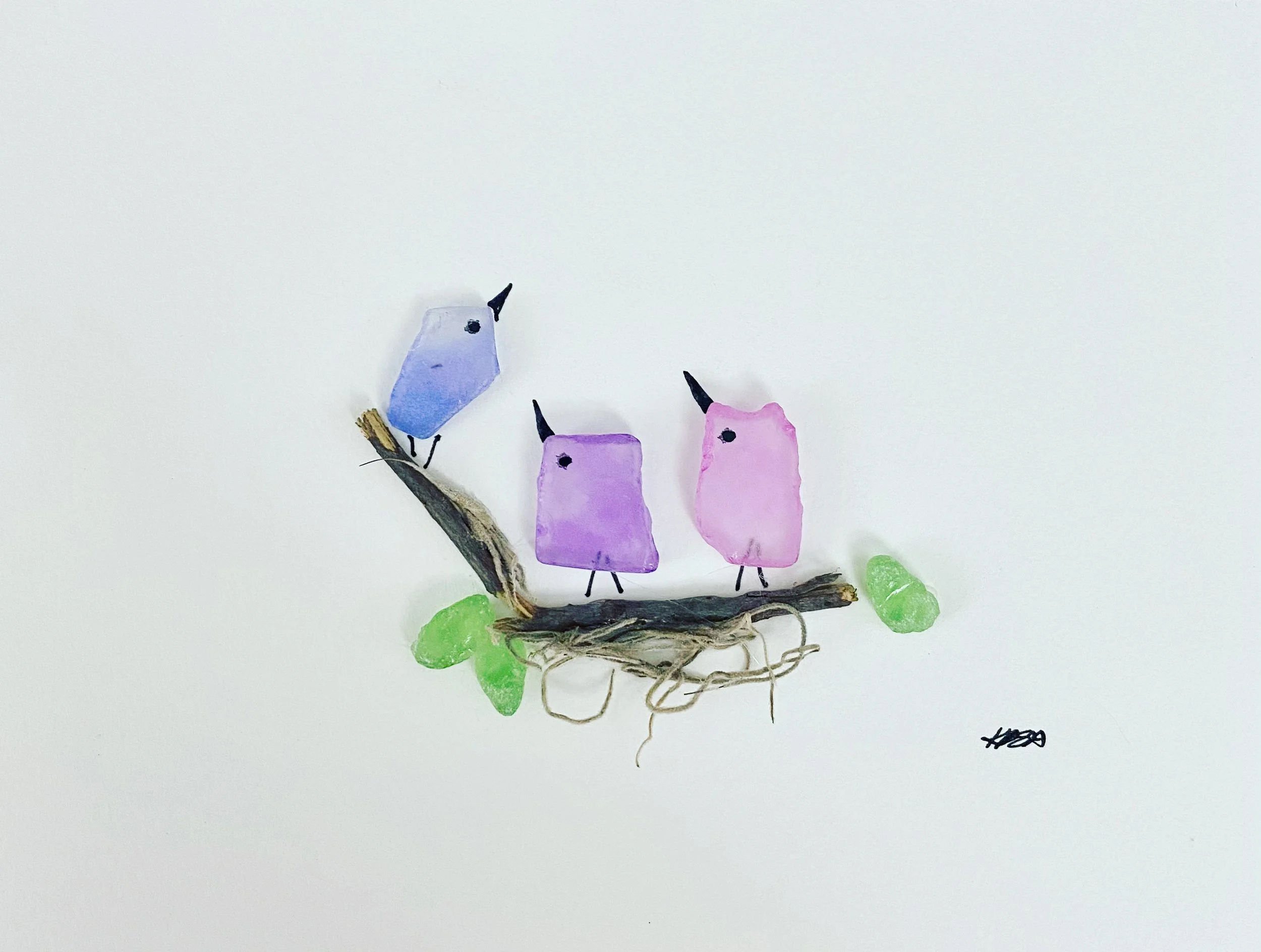 Blue Purple Pink