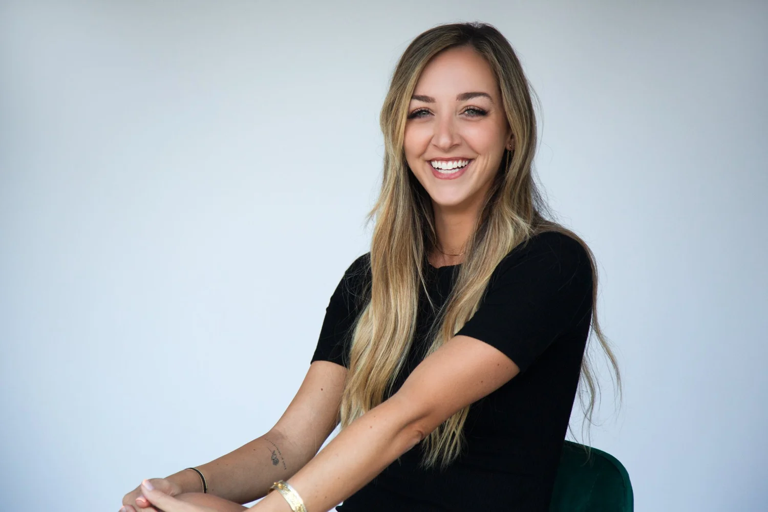Leandra Peters, founder of Female in Finance, smiling