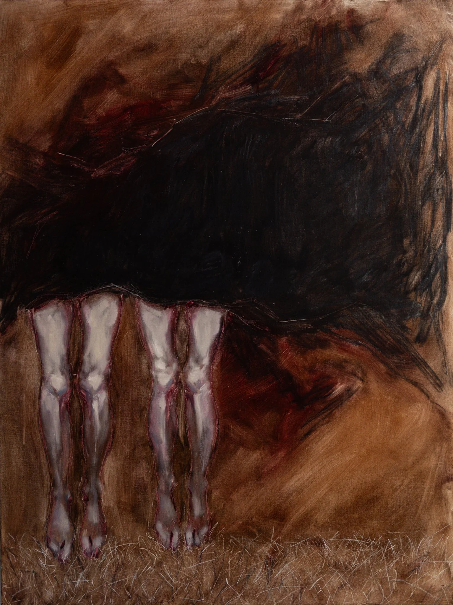 Black Veil, Oil on linen 2023.jpg