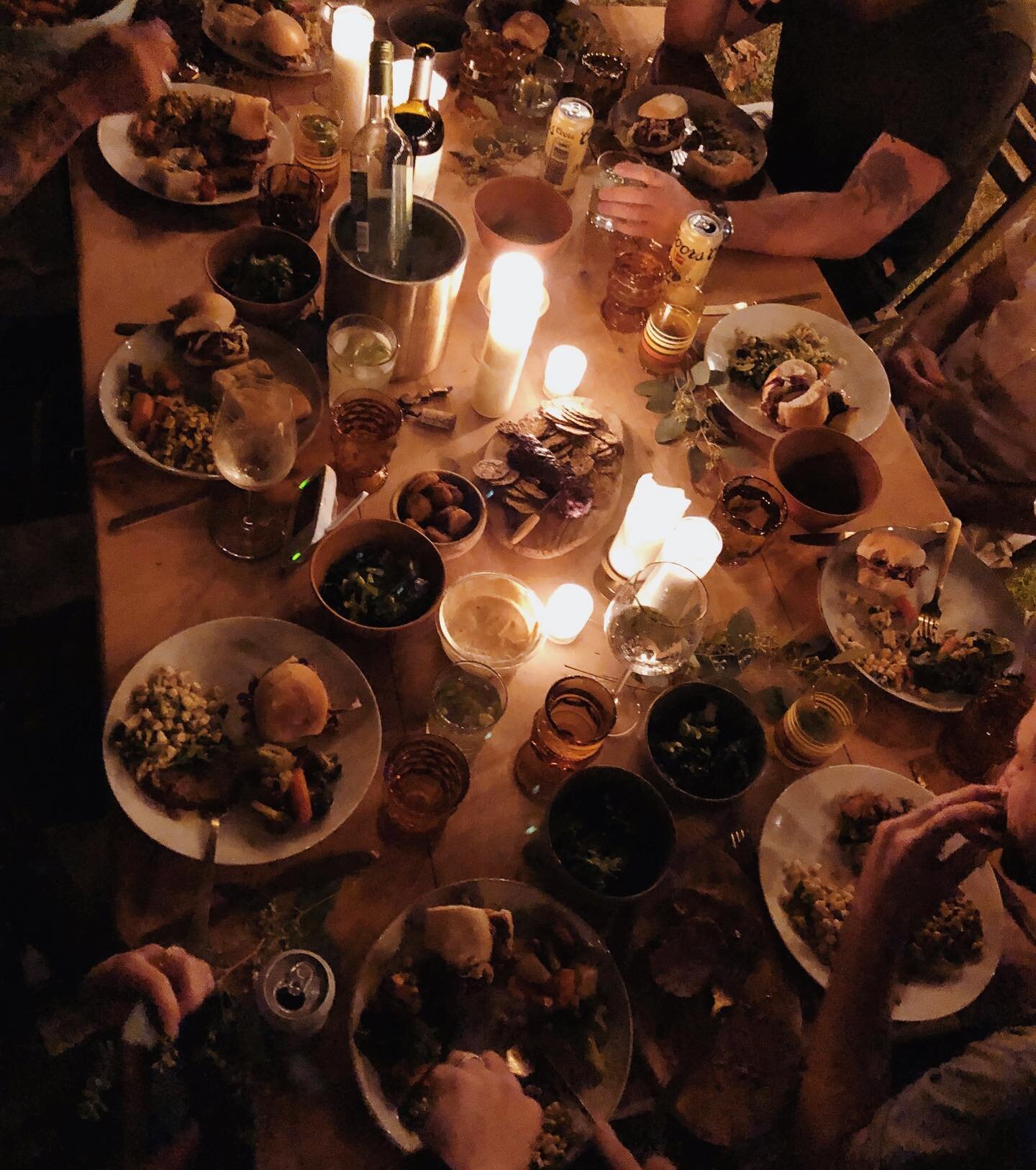 Burn + Bloom can be ask fancy as you want it to be (view the post before this one), or as low key and casual as you need it to be. You can come and attend one of mine, or you can invite over your nearest + dearest, have everyone bring a dish to share