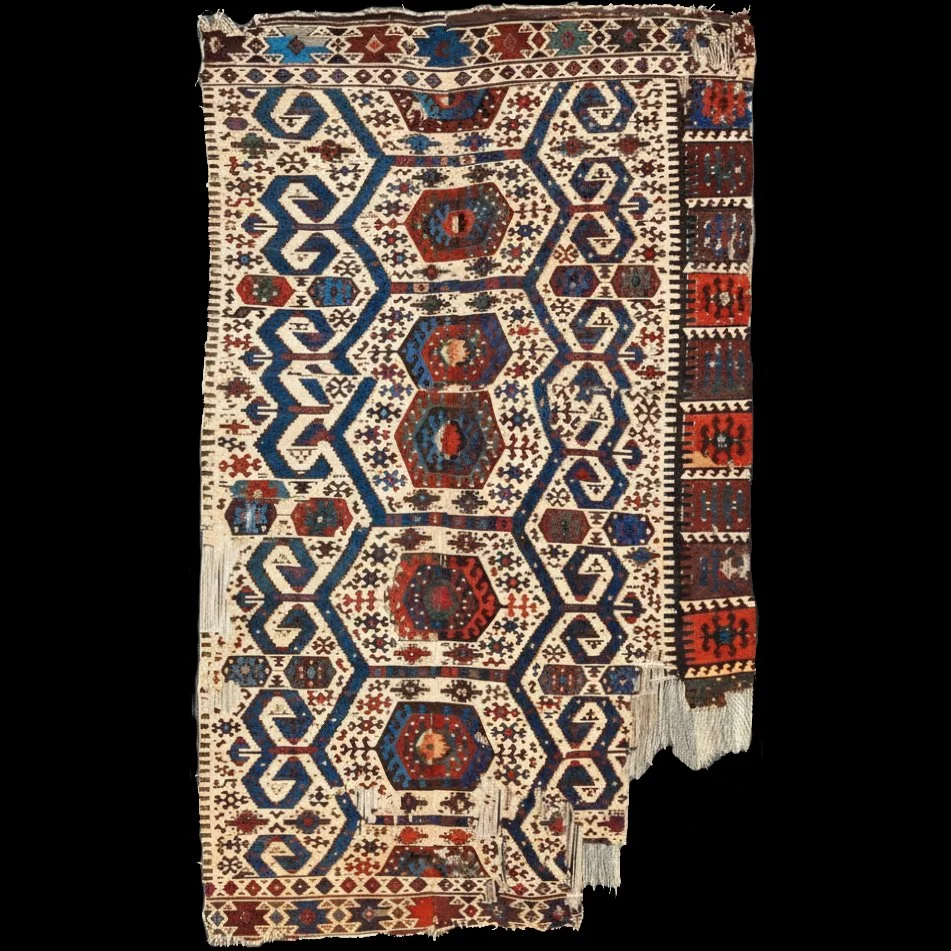 Antique Anatolian Aydin Kilim