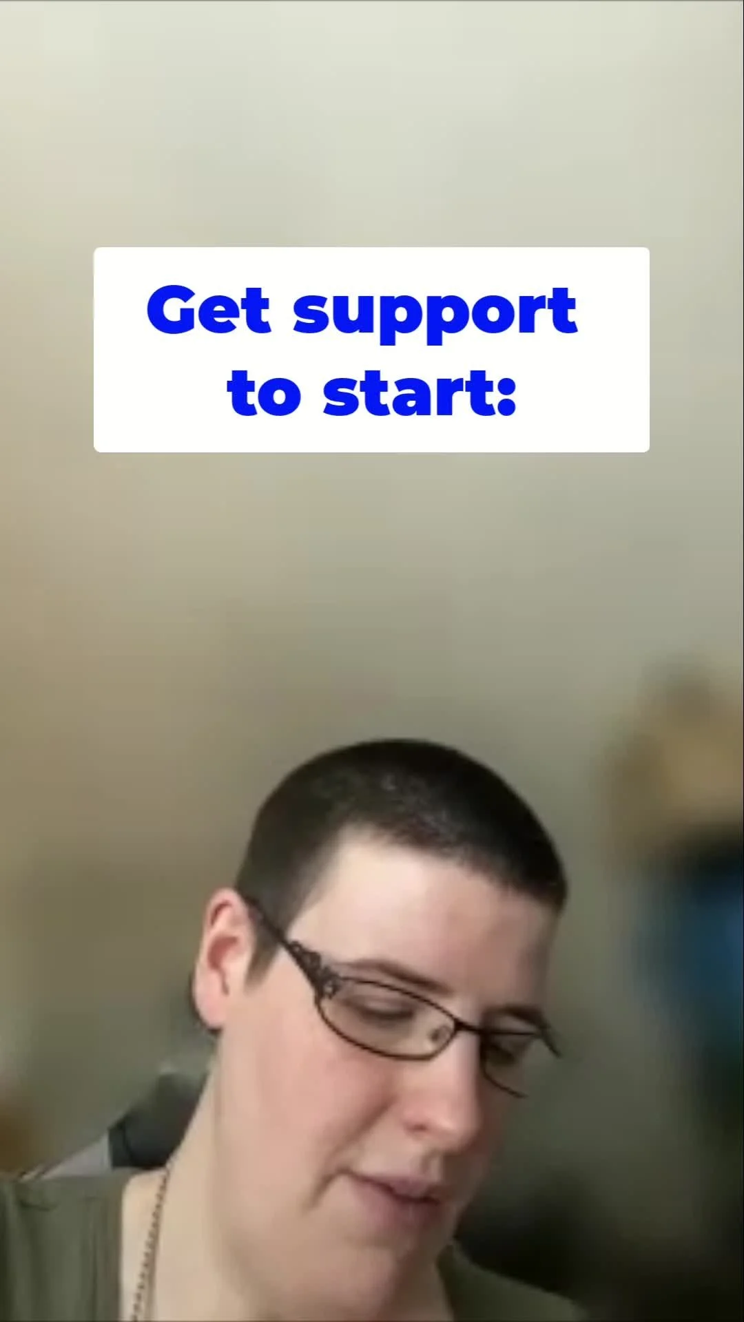 Struggling? Try These Support People
If we struggle to engage with something, the first line of defense for support can be a family member or friend. If that doesn’t feel right, consider asking a coach or a therapist. (FWIW, we were originally