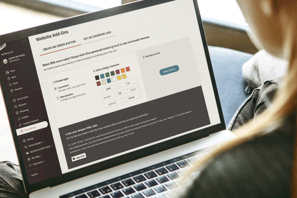 Effortless Online Ordering Slice