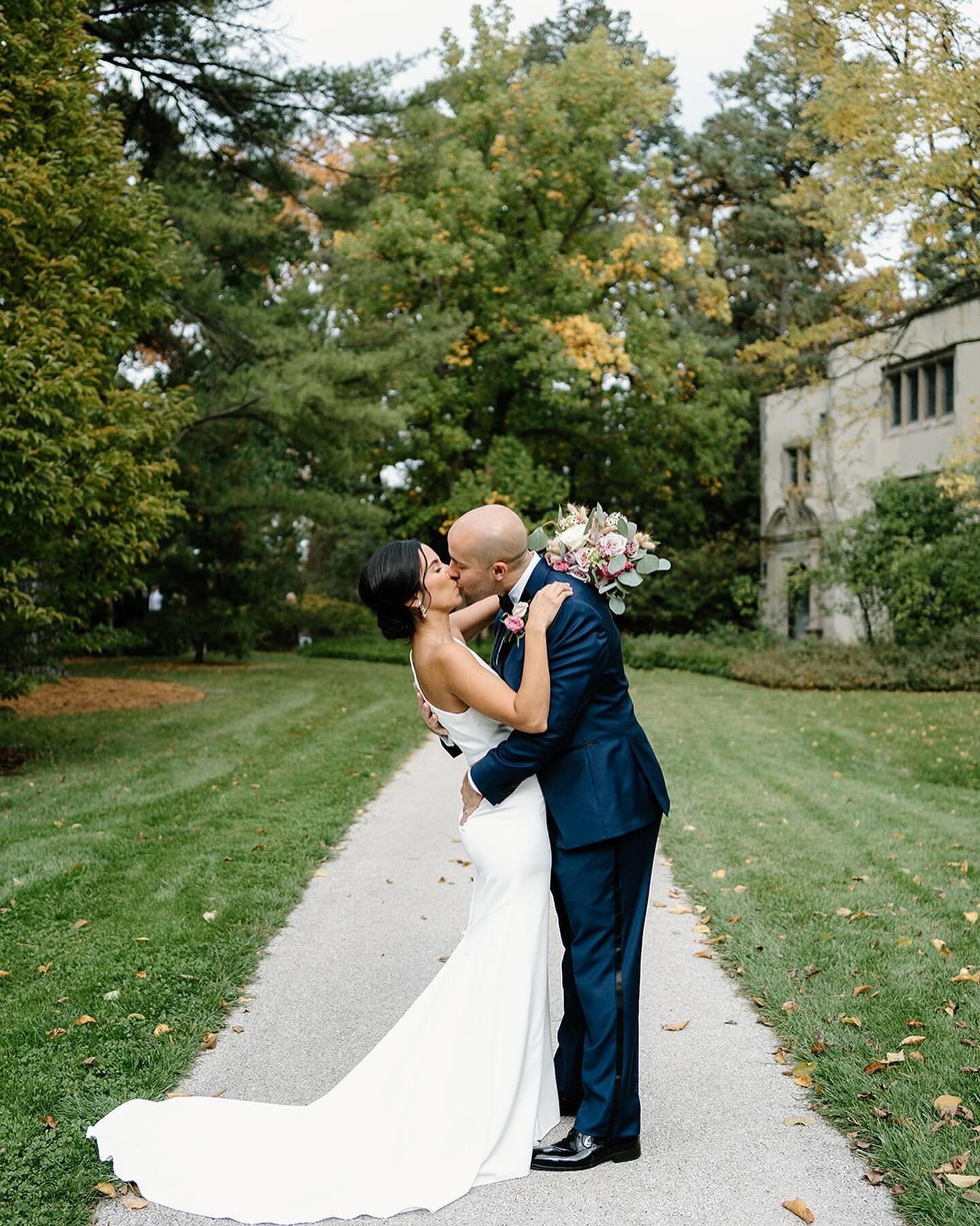 Anthony &amp; Christina are MARRIED! They had an intimate ceremony at Morton Arboretum with their closest friends &amp; family, then invited all of their loved ones to come to their favorite local bar DJ&rsquo;s where they&rsquo;re regulars. One of t