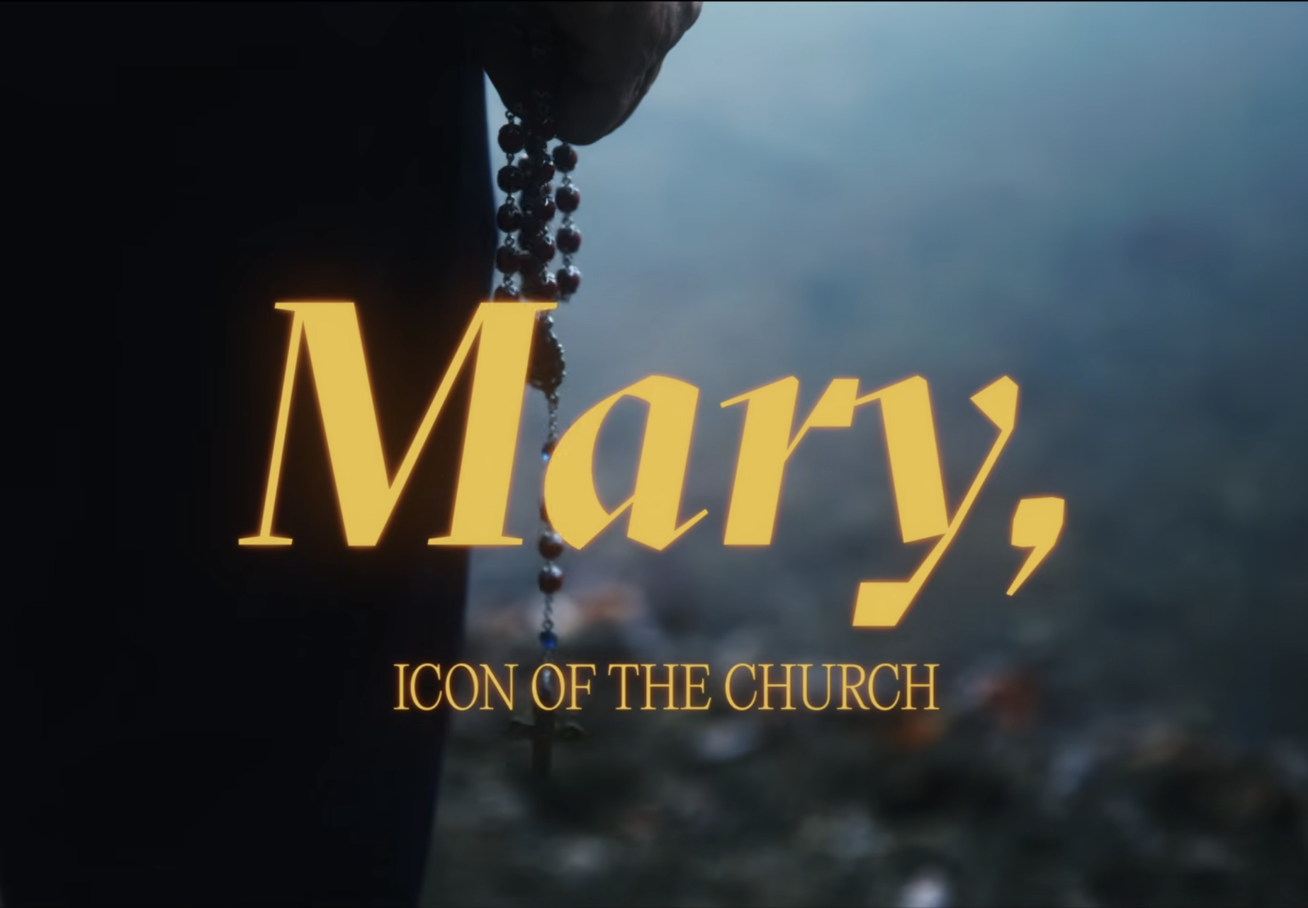 New Film (for The McGrath Institute) — “Mary, Icon of the Church” 