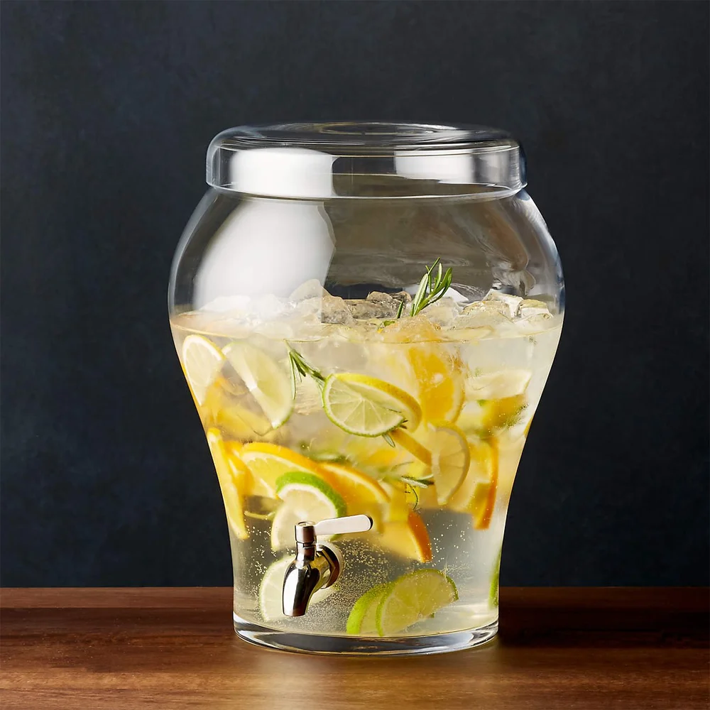 Elsey 3 Gallon Glass Drink Dispenser  Memorable Events