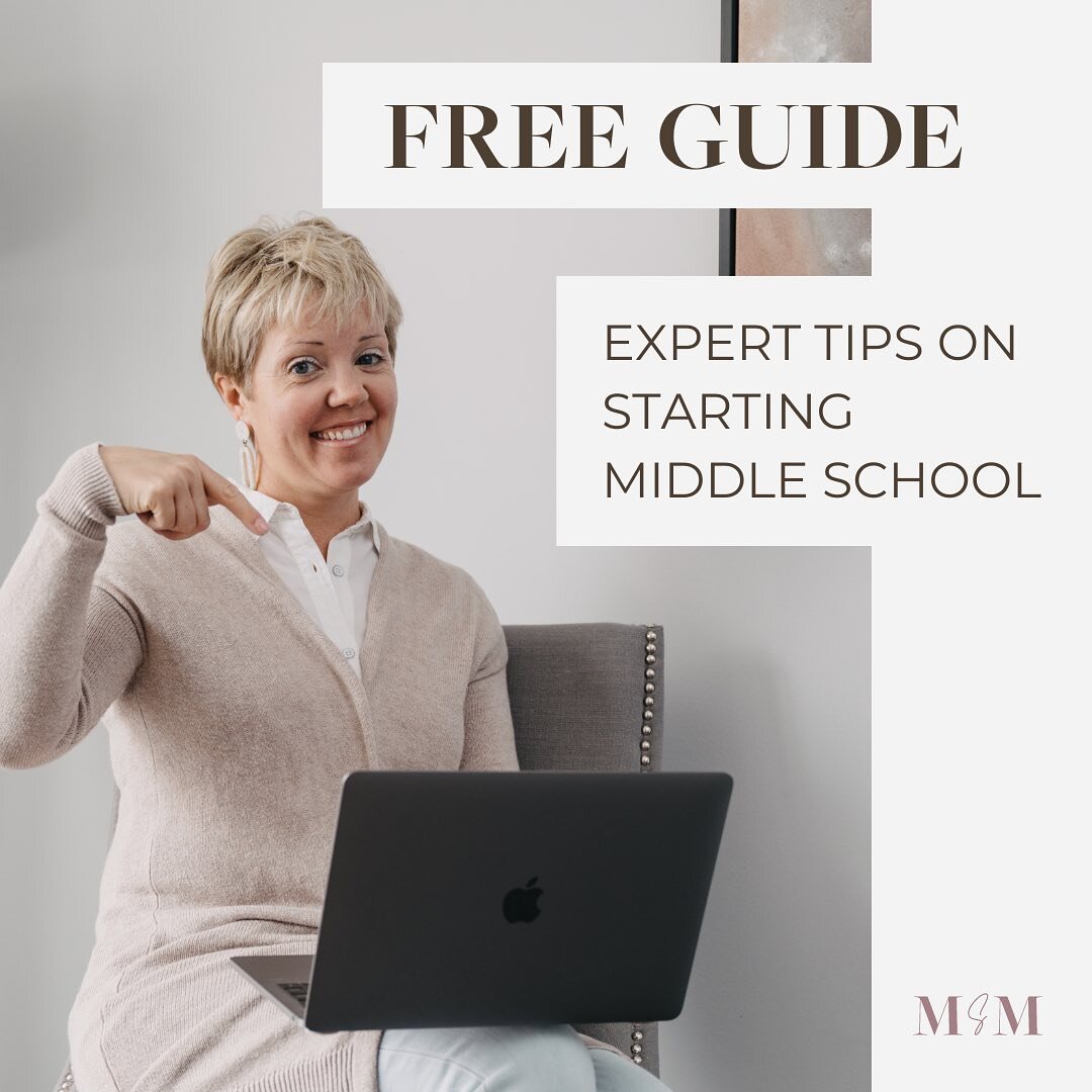 New middle school parent? I&rsquo;ve got you covered. Snag my FREE guide on key things you need to know! Be sure to share with a friend who can benefit! Bio takes you right there or type in:
⁣
https://bit.ly/StartMiddleSchoolRight⁣