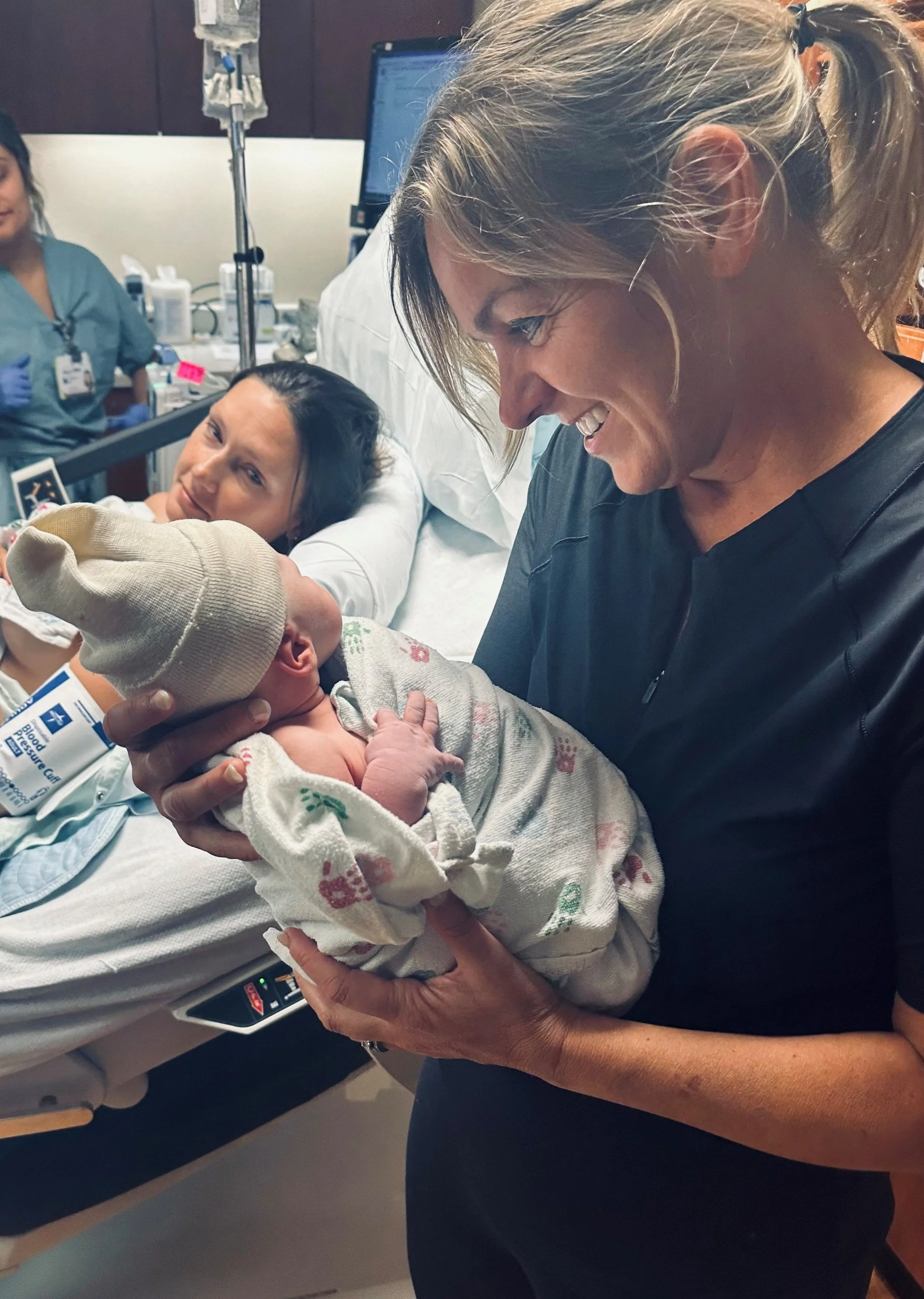 Katie's Birth:  CDH, Dr. Carroll
