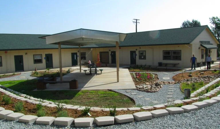 Pioneer High School Courtyard