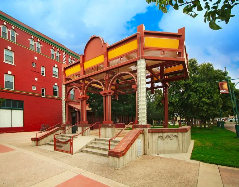 Stage at Library Park