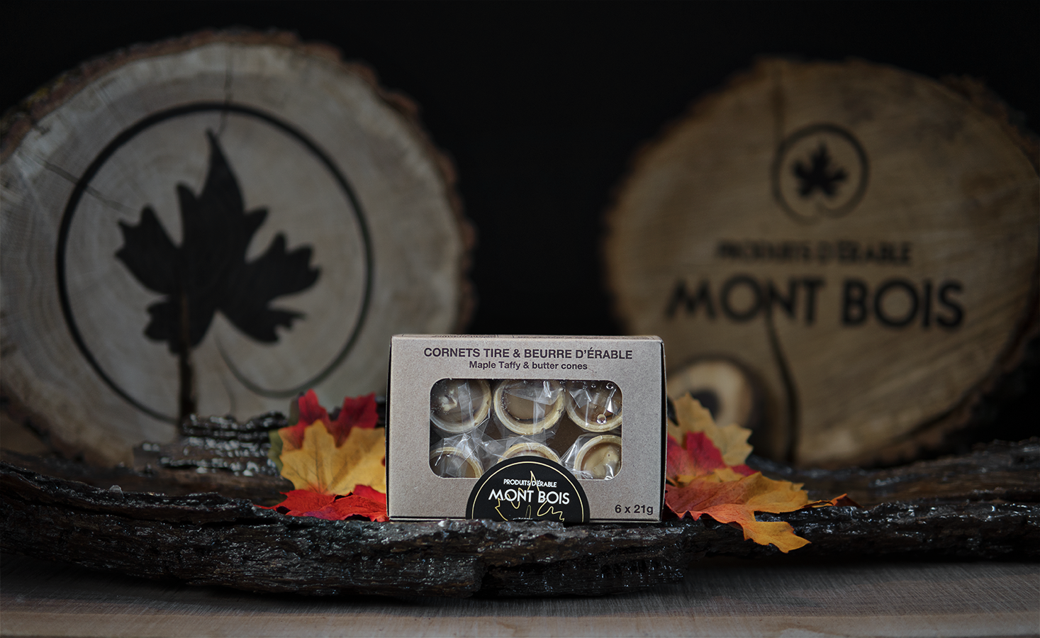 à l'érable (3 saveurs) — Mont Bois 🍂
