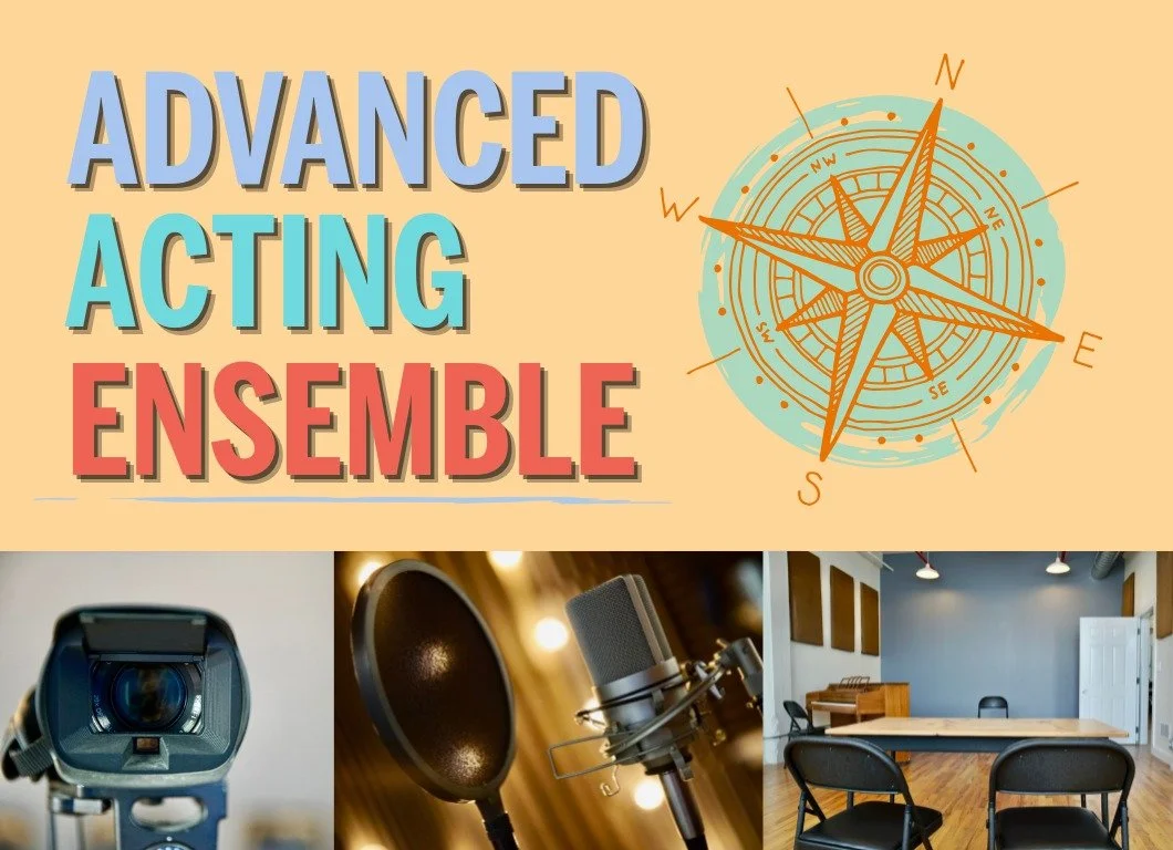 We have a few spots that are still available for our Advanced Acting Ensemble for TEENS! If you are interested, you can apply on our website. the focus for the ensemble is a wholistic approach to acting for these advanced students. This program is no