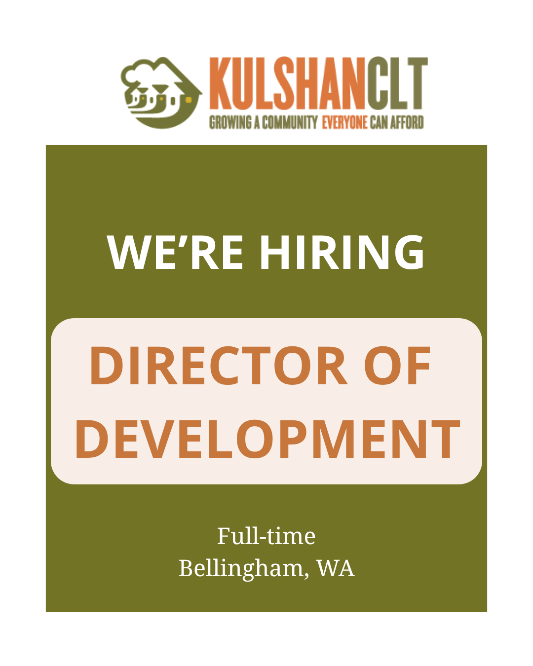 Director of Development graphic