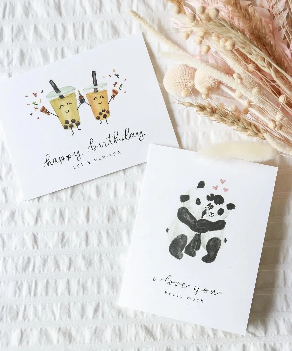Birthday Bubble Tea & Panda Love
