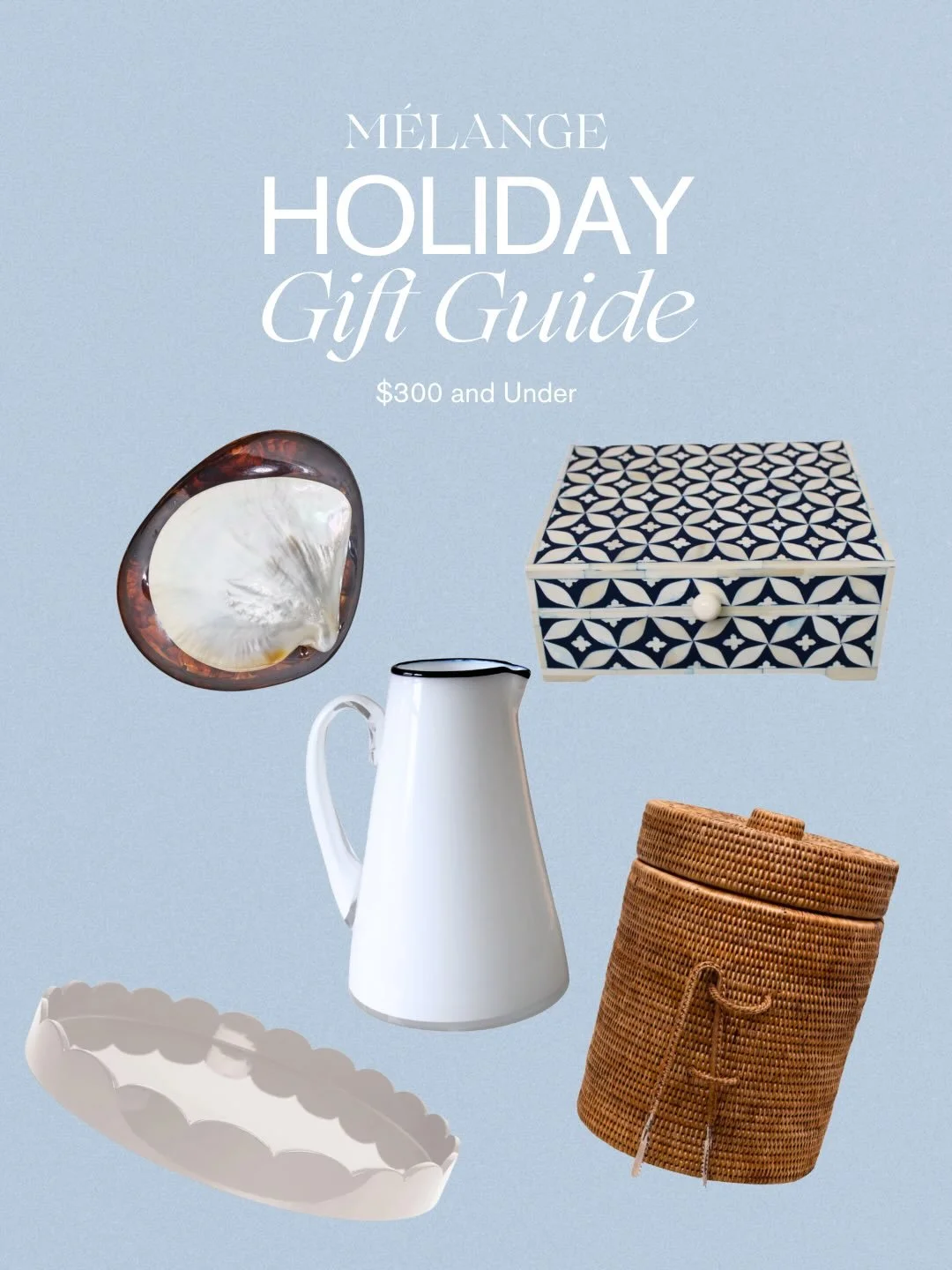 A curated edit of pieces we love, all $300 and under. If you&rsquo;re searching for something meaningful, start here! 

#holidaygifting #shopping #christmas #giftingideas #300andunder