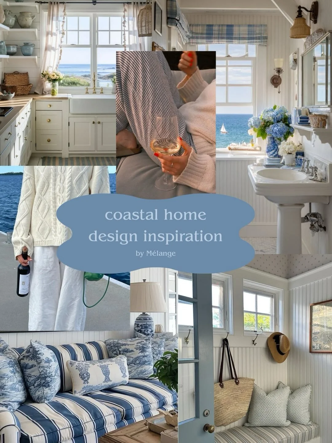 From woven accents to soft summer textiles, we have something for everyone here at M&eacute;lange. If you&rsquo;re looking for a new year&rsquo;s home refresh, you&rsquo;re in the right place!

#coastaldesign #home #inspiration #summer #capecod
