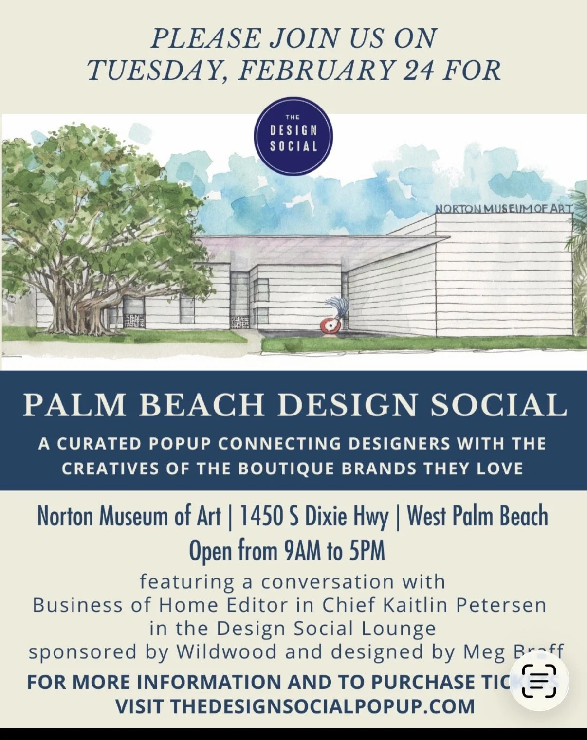Getting excited for @thedesignsocialpopup PALM BEACH!! Click the link in bio to buy tickets. Hope to see many of you there!