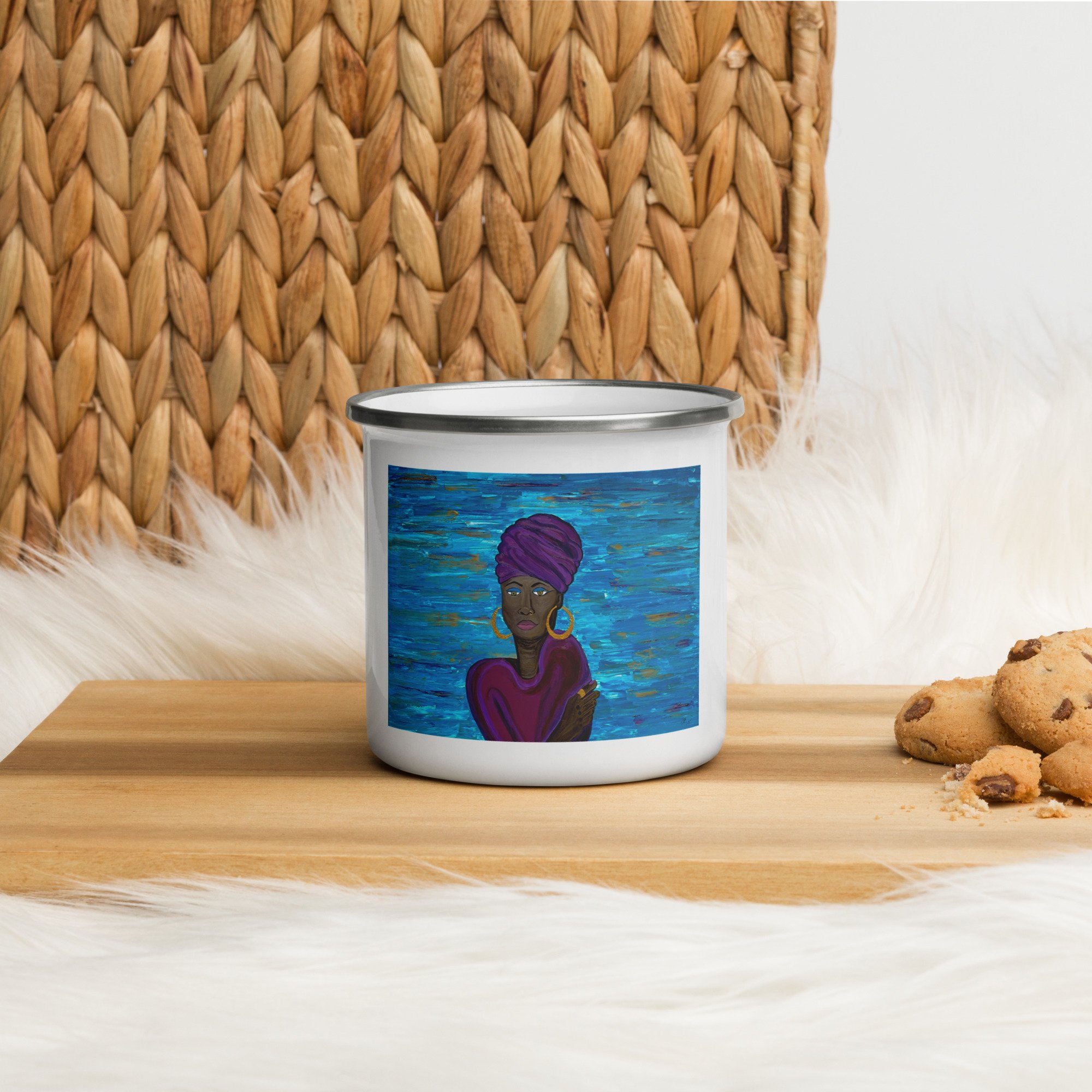 Comfort Zone Enamel Mug