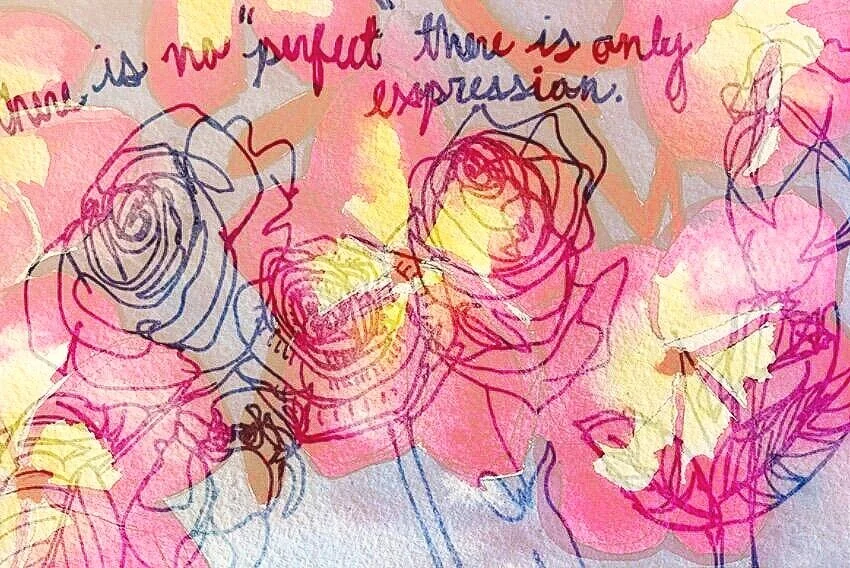 There is no “perfect” there is only expression. - Emily Deacon