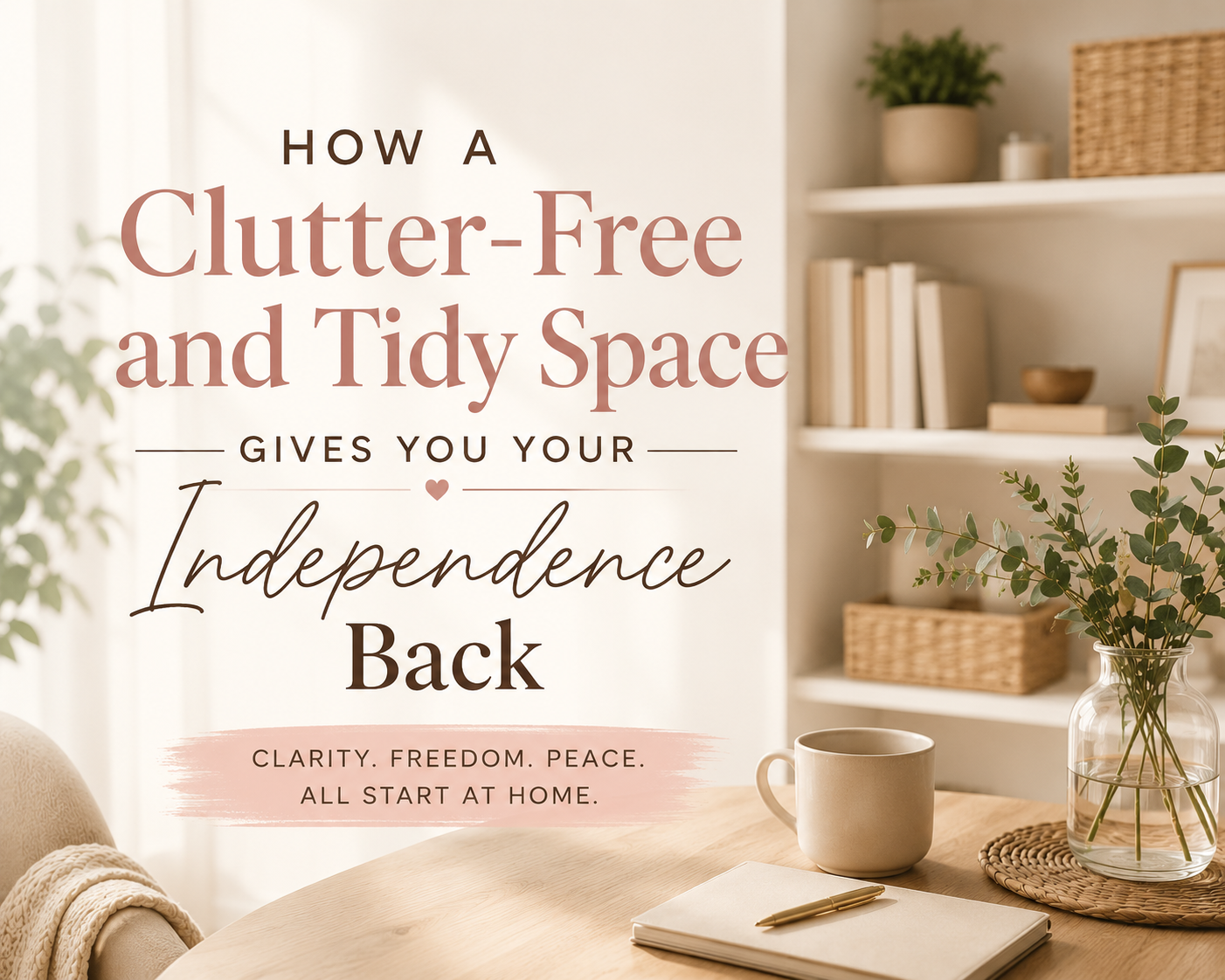 How a Clutter-Free Home Gives You Your Independence Back