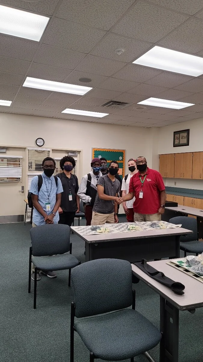 Donation to Jones High School — Chess for Our Future