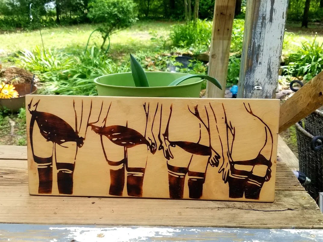 BOOTY WOODBURNING