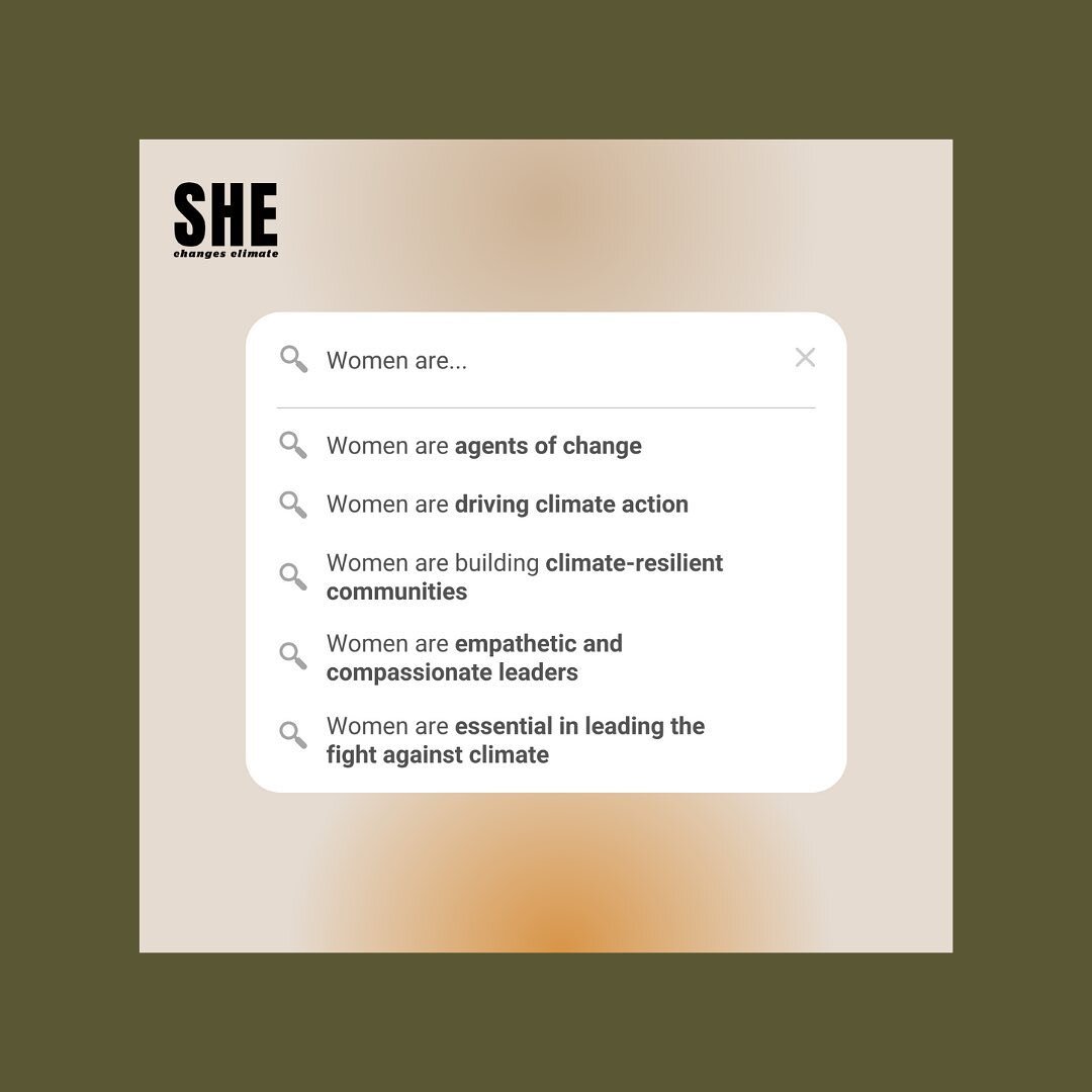 Did you know that centring women's voices in the climate space will allow for more effective climate solutions?

The European Journal of Political Economy found that female parliamentarians lead better climate policy with fewer emissions. Research ha