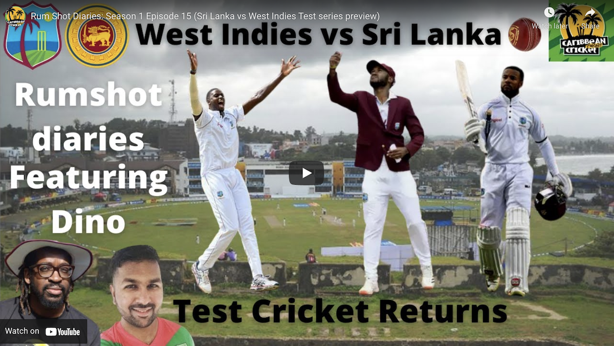 Rum Shot Diaries: Season 1 Episode 15 (Sri Lanka vs West Indies Test series preview)