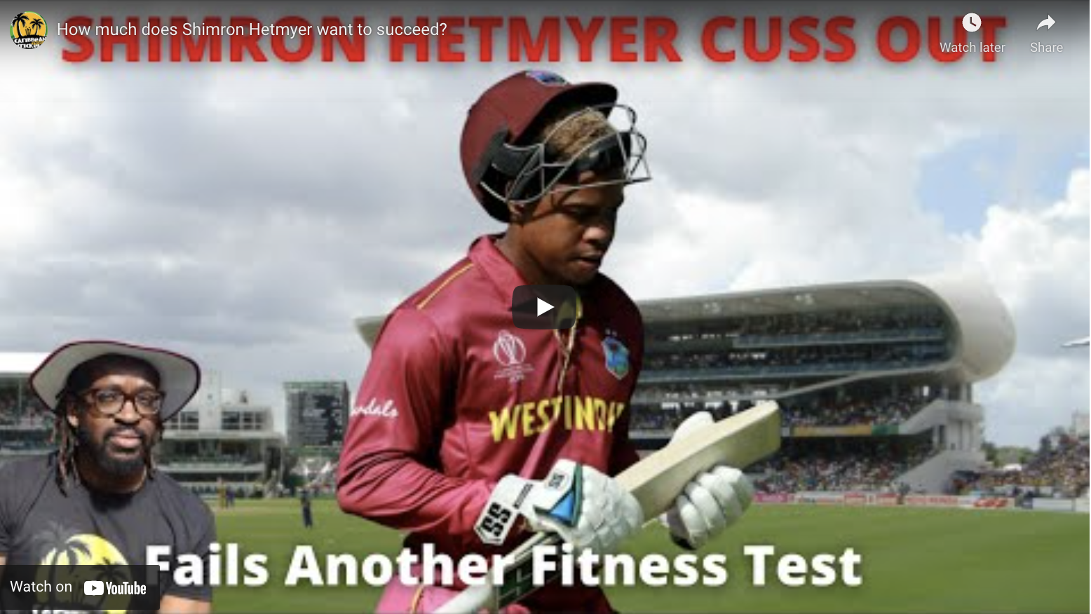 How much does Shimron Hetmyer want to succeed?