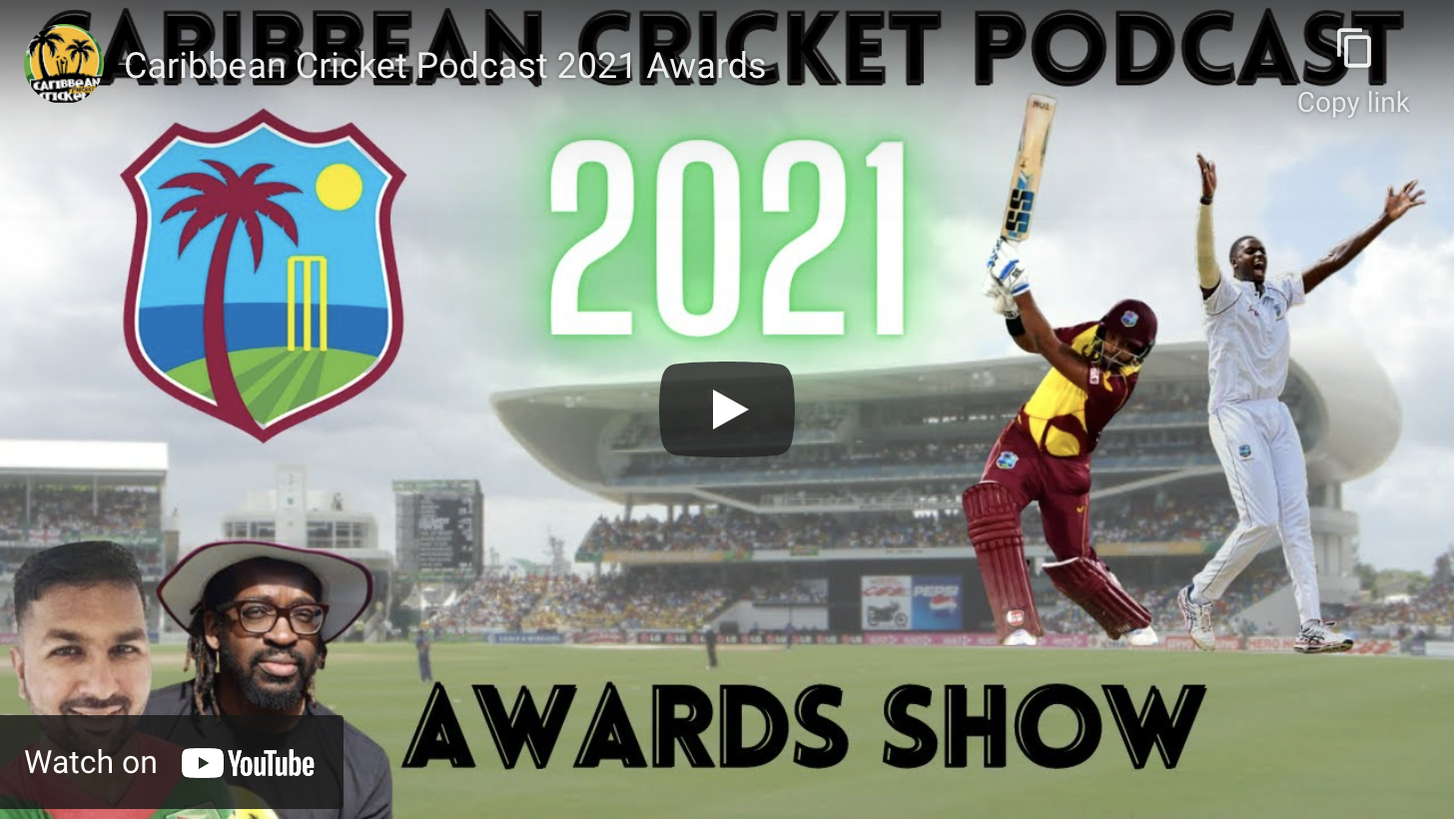 2021 Caribbean Cricket Podcast awards