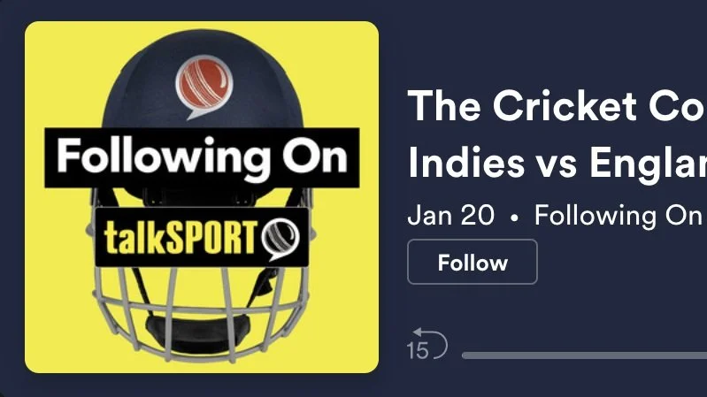 Co-host @mashstpaddy on ‘The Following On’ podcast via @talksport