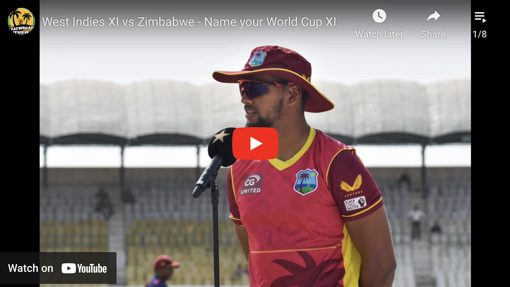 All videos and content on West Indies T20 World Cup Campaign (playlist)