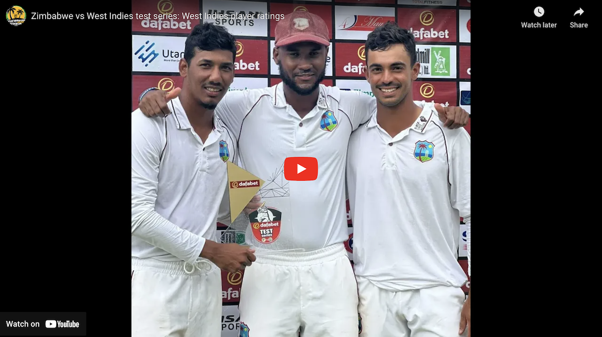 Zimbabwe vs West Indies test series: West Indies player ratings