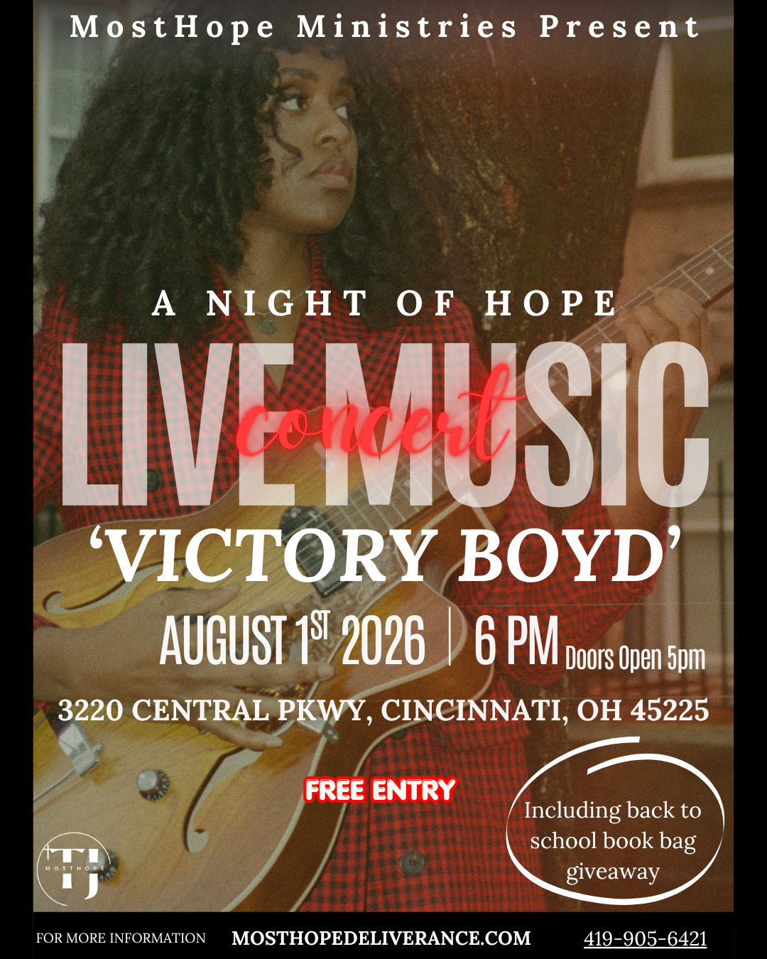Victory Boyd- A Night Of Hope Worship Concert