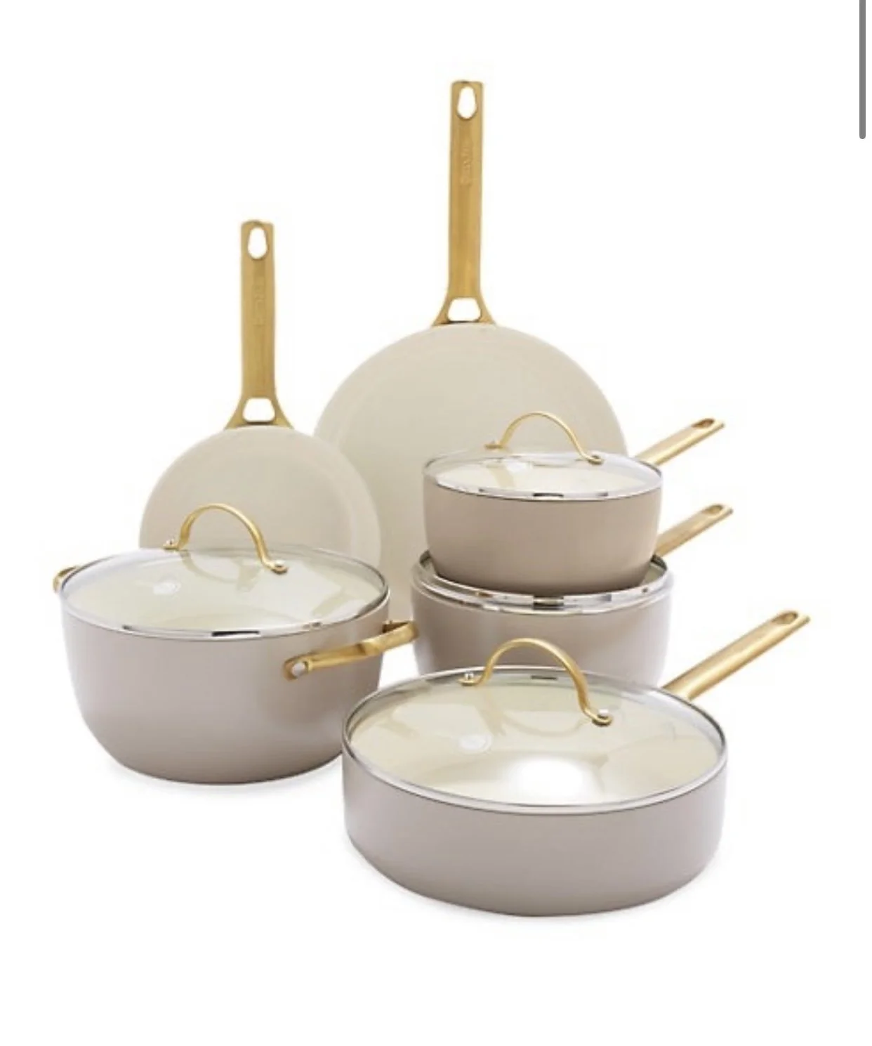 GreenPan
Reserve Ceramic Nonstick 10-Piece Cookware Set
