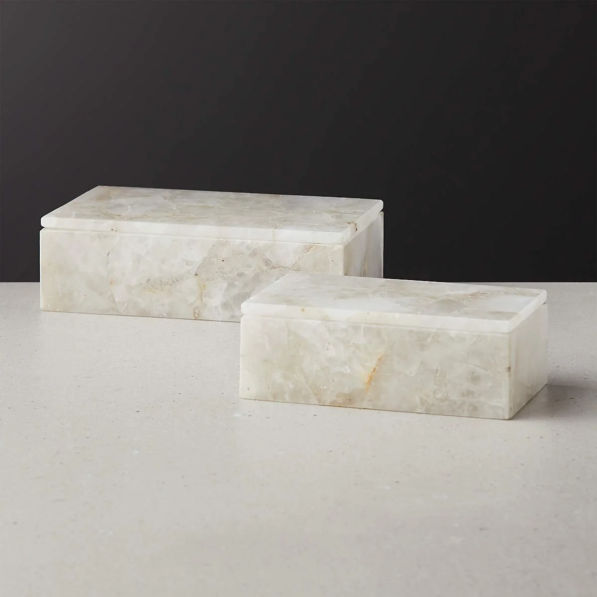 CELESTE QUARTZ BOXES